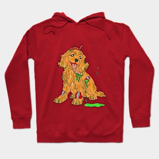 Zombie spaniel Hoodie